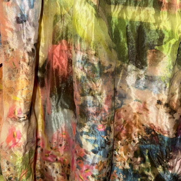 Bryn Walker Giverny Monet Taffeta Zen Vest S - Picture 7 of 7